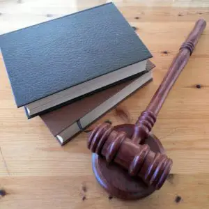 law books about lawsuits and taxes