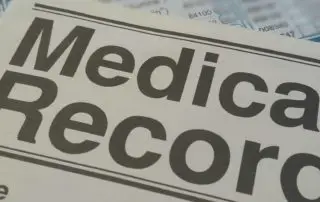 medical records of injured person making third party claim