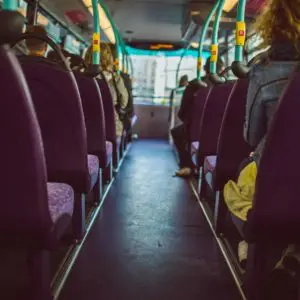 bus interior